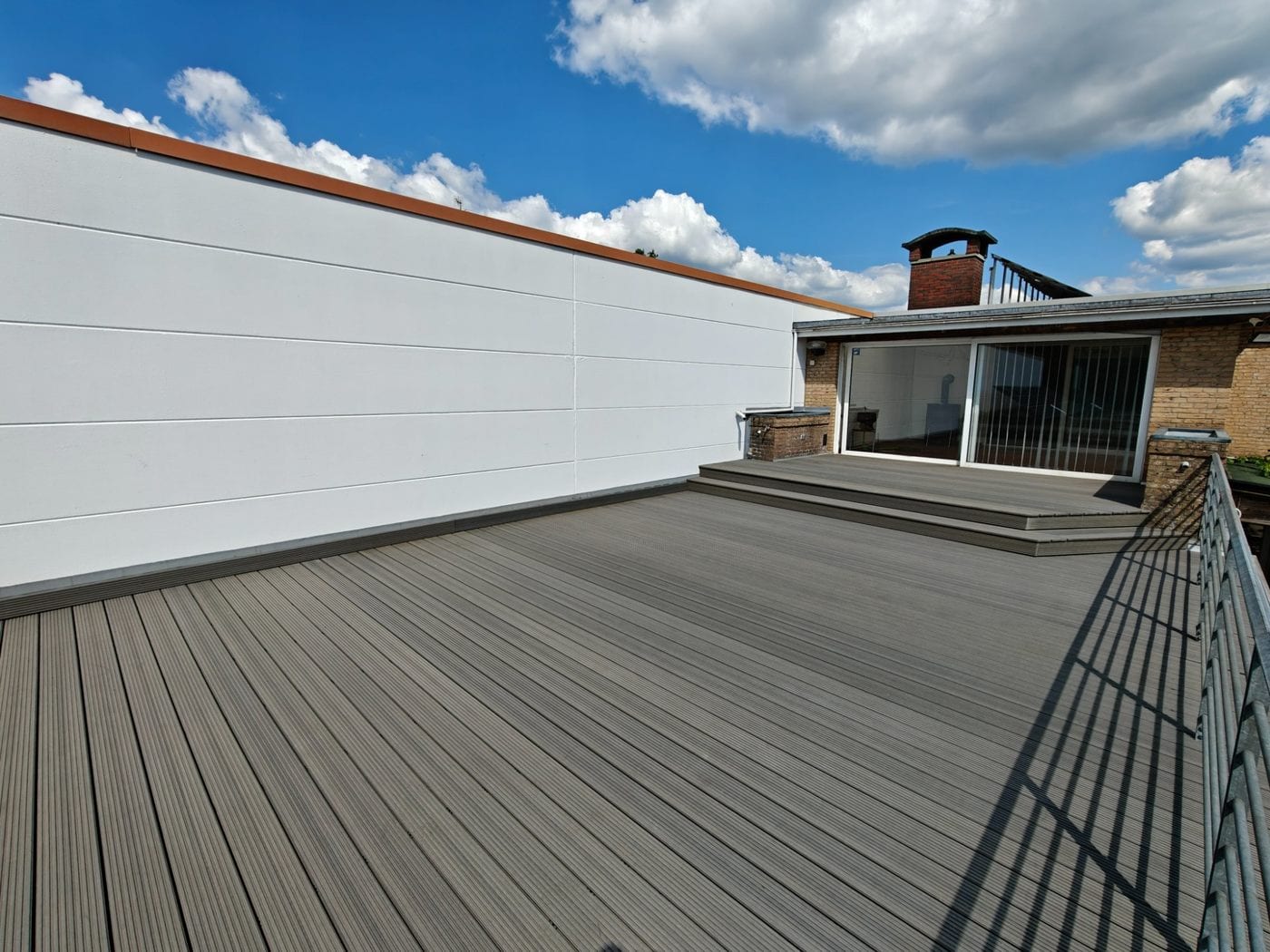 Terrasse mit WPC-Belag